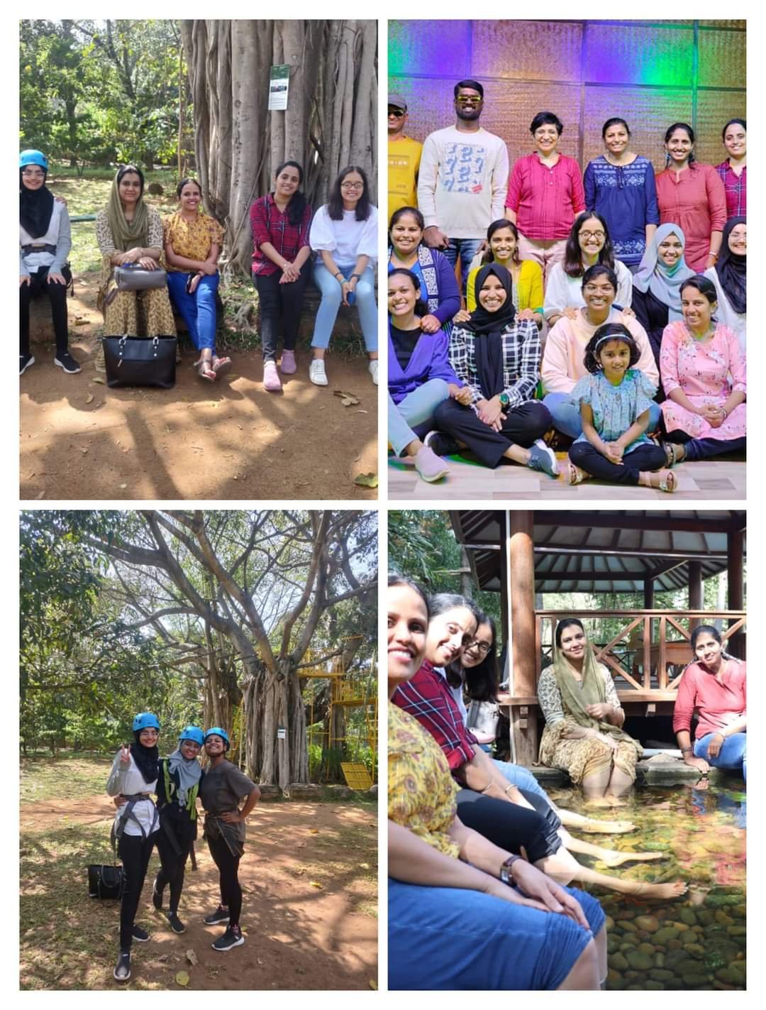 Read more about the article Staffs of Samvaad Institute of Speech and Hearing and Samvaad Therapy Centre went for a day out trip at Discovery Village at Kanakapura on 26.1.2023