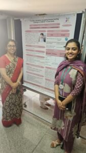 Read more about the article Ms. Navya presented poster presentation at International Dysphagia Conclave, Topic was ” Navigating Sensory Feeding Challenges in Children (case study)” on 31st October 2025