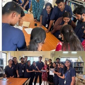 Read more about the article Samvaad Institute – Speech Department staff conducted a library fest for M.Sc SLP  the students participated and won the cash prize on 22nd January 2026