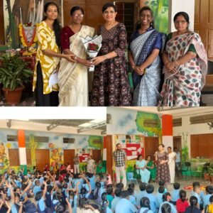 Read more about the article A Thanks giving session was held at Government School, Hebbal on 13th March 2026 to honour Samvaad Institute and its Founder Director Ms. Radhika Poovayya for providing screening programs and free speech and language therapy for the children at the school for the past three years regularly. The screening camps were coordinated by Ms.Geetha and therapy was provided by Ms. Sariga.